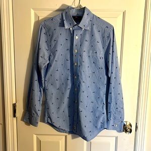 NWOT Vineyard Vines Shirt Men’s Boats/Marlin Slim Fit Murray (XS)